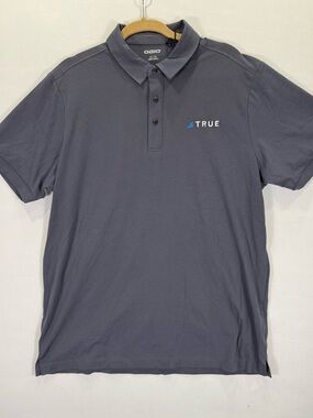 OGIO Men's TRUE Logo Polo - Charcoal Gray